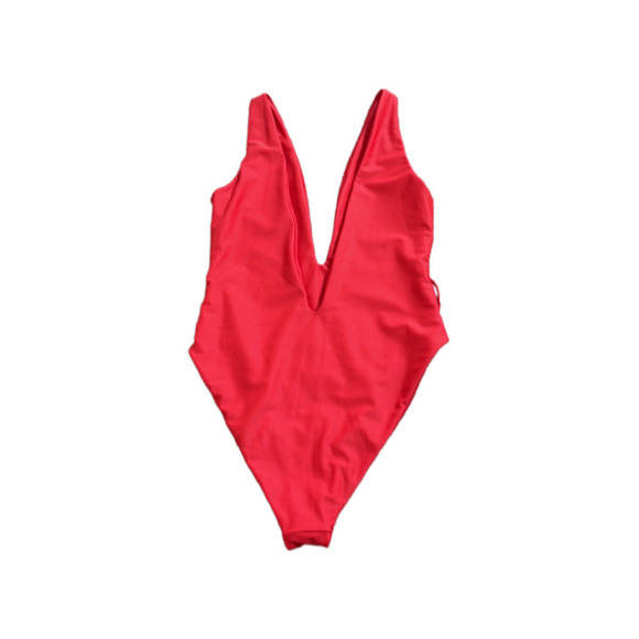 TULAROSA‎ CLAUDIA ONE PIECE SWIMSUIT SIZE XS RED - Picture 5 of 7